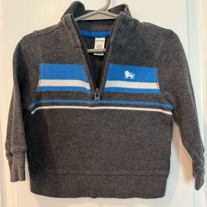 Old Navy Gray and Blue Kids Sweater